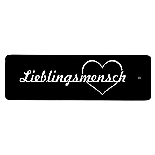 Schlüsselanhänger Herz mit Spruch