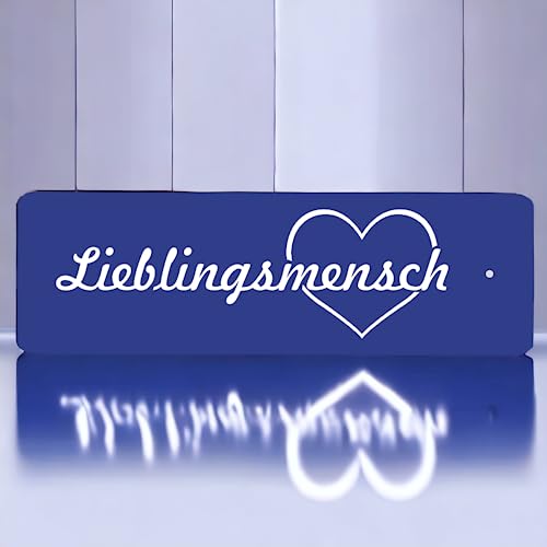 Schlüsselanhänger Herz mit Spruch