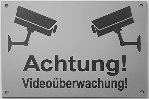 Warnschild Videoüberwachung