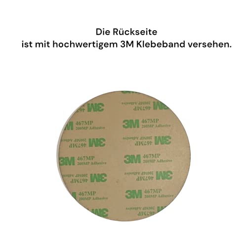 WC-Schild rund silber 100mm