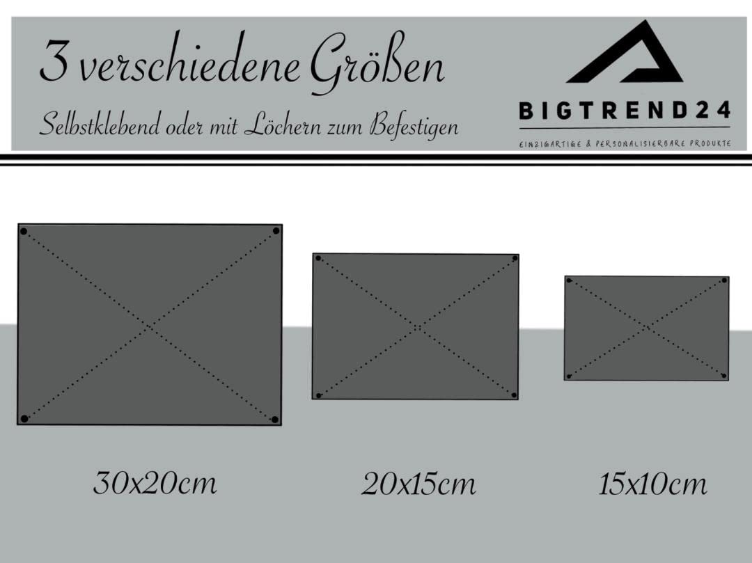 BigTrend24 Warnschild Vorsicht Rottweiler Schild Hundeschild Haus Garten Familie Rot